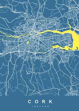 CORK IRELAND City Map