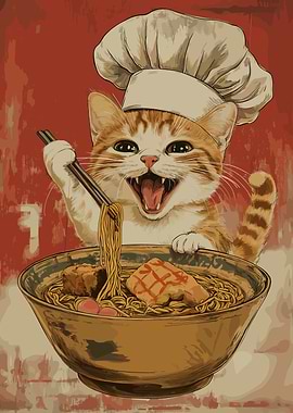 Chef Cat Ramen
