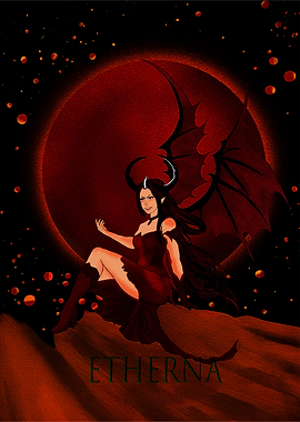 Dark Fantasy Demoness