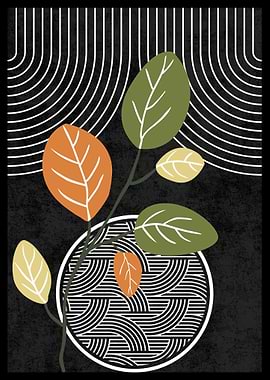 Minimalist Leaves & Lines