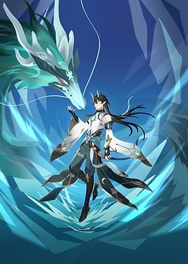 Honkai: Star Rail- Dan Heng Imbitator Lunae