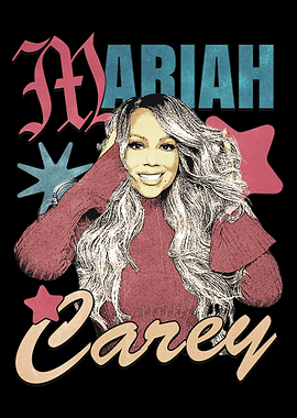 Mariah Carey Retro Portrait