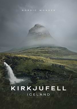 Kirkjufell in the Mist | Wonder of Iceland