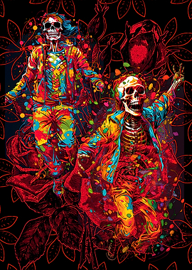Skeleton Dance Party