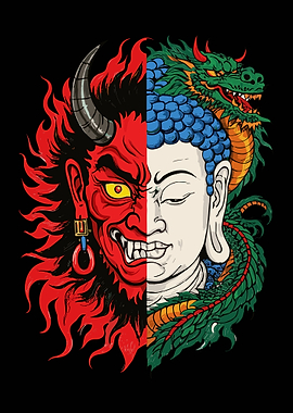 Devil & Buddha Dragon
