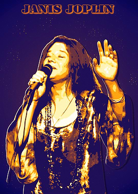 Janis Joplin Poster