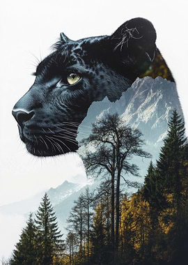 Black Panther & Mountains