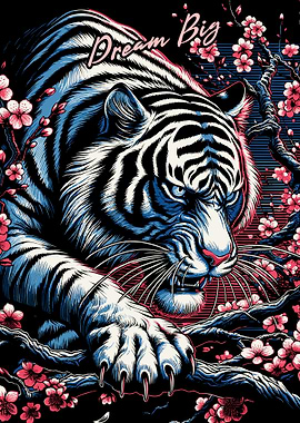 White Tiger Dream Big