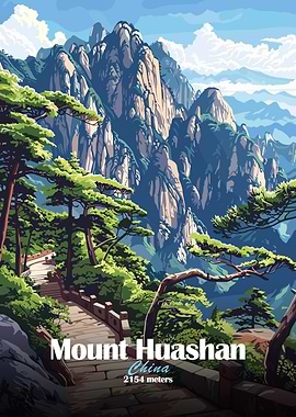 Mount Huashan, China
