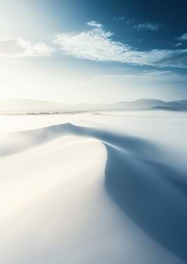 Namibia White Pristine Wilderness Desert