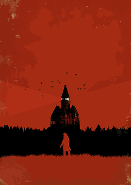 Haunted Mansion Silhouette