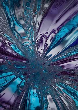 Abstract Liquid Art