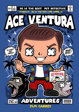 Ace Ventura Comic Cover