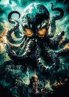 Giant Octopus Monster