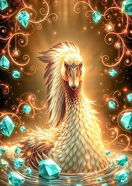 Turquoise Goose Stonimal