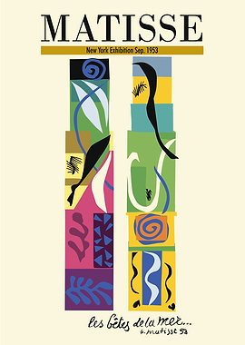 Henri Matisse Beasts of the Sea 1952