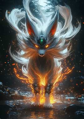 Fiery Fox Spirit