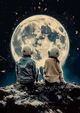 Couples Under the Moon