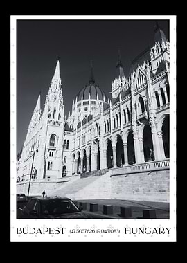 Budapest Simplistic Poster