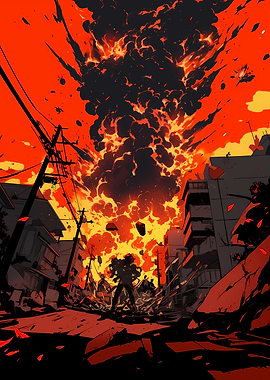 Post-Apocalyptic Cityscape