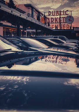 Public Market Center Reflection