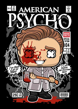 American Psycho Comic Cover