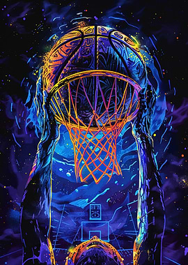Basketball Dunk Artwork