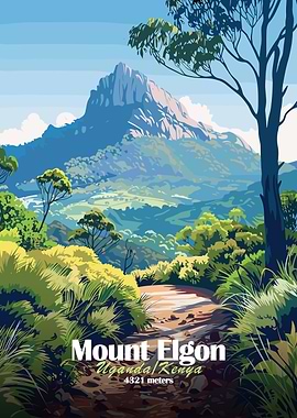 Mount Elgon Landscape
