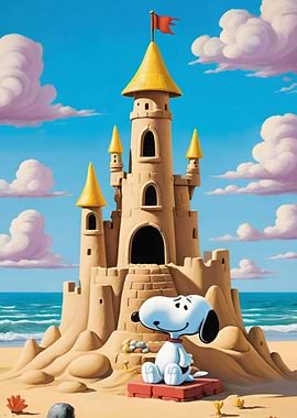 Snoopy's Sandcastle
