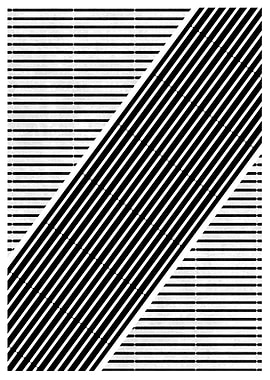 Black and White Stripe Pattern