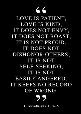 Love is Patient Quote