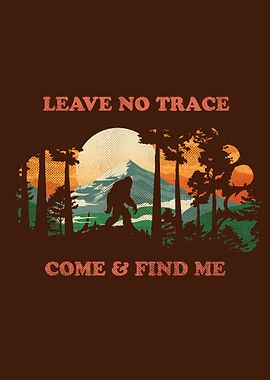 Bigfoot Leave No Trace