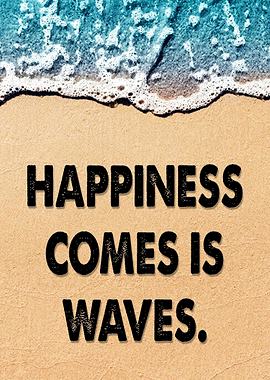 Happiness Comes in Waves
