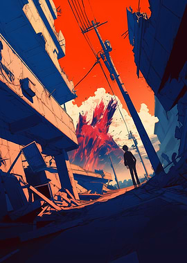 Post-Apocalyptic Cityscape