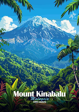 Mount Kinabalu, Malaysia
