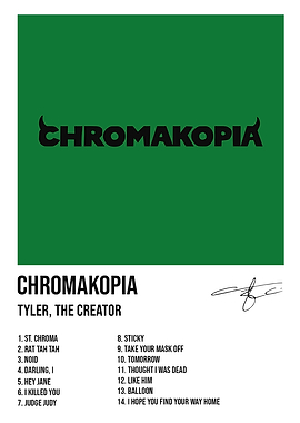 Tyler The Creator Chromakopia