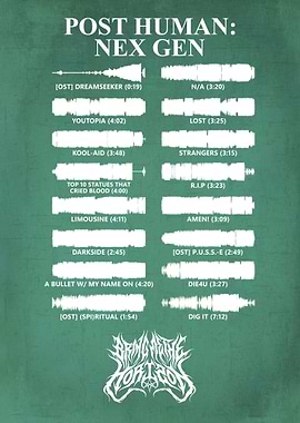 Bring Me The Horizon 'Post Human: Nex Gen' Album Soundwave Art