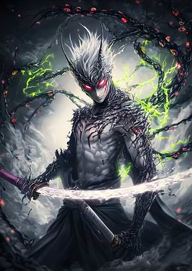 Demonic Samurai Warrior