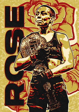 Rose Namajunas MMA Poster