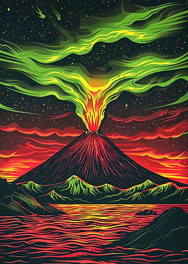 Volcano Eruption