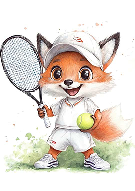 Fox Tennis Player