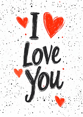 I Love You Card
