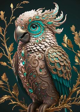 Jeweled Parrot