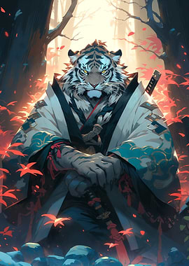 White Tiger Samurai