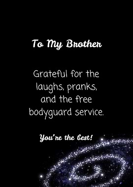 Brotherly Love Quote