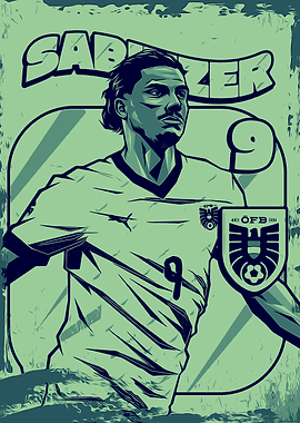 Sabitzer Football Poster