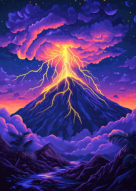 Volcano Lightning