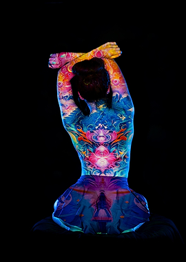 Neon Body Art