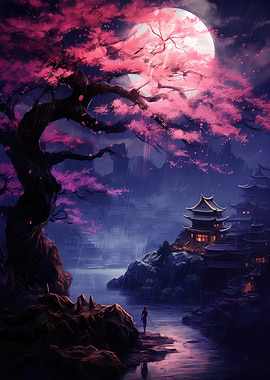 Japanese Fantasy Landscape