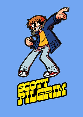 Scott Pilgrim Comic Art